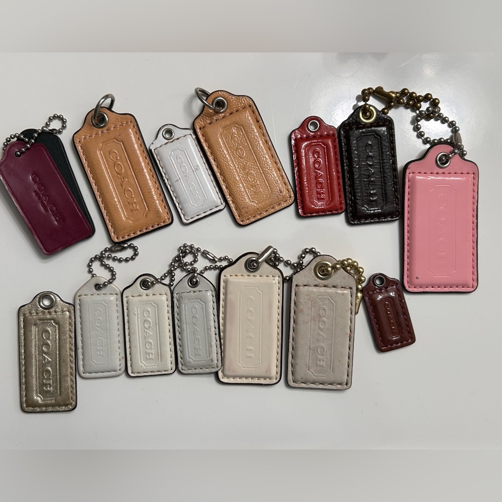14 Coach Hangtags Bundle - FAIR CONDITION